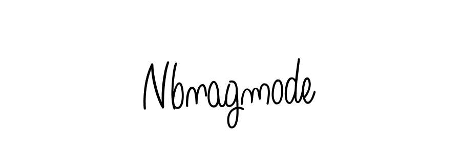 Create a beautiful signature design for name Nbnagmode. With this signature (Angelique-Rose-font-FFP) fonts, you can make a handwritten signature for free. Nbnagmode signature style 5 images and pictures png