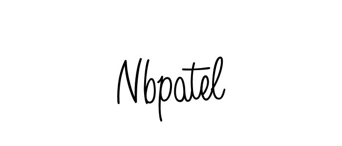 Make a beautiful signature design for name Nbpatel. Use this online signature maker to create a handwritten signature for free. Nbpatel signature style 5 images and pictures png