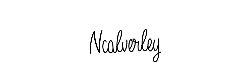 Angelique-Rose-font-FFP is a professional signature style that is perfect for those who want to add a touch of class to their signature. It is also a great choice for those who want to make their signature more unique. Get Ncalverley name to fancy signature for free. Ncalverley signature style 5 images and pictures png