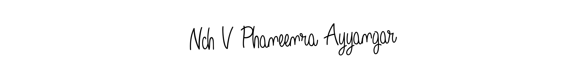 Here are the top 10 professional signature styles for the name Nch V Phaneenra Ayyangar. These are the best autograph styles you can use for your name. Nch V Phaneenra Ayyangar signature style 5 images and pictures png