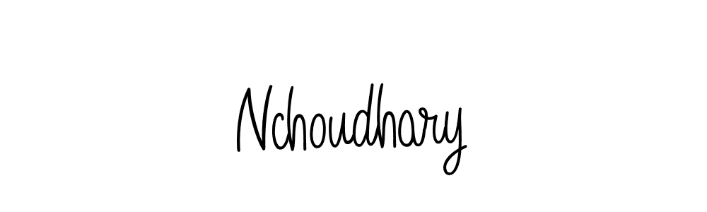 Make a short Nchoudhary signature style. Manage your documents anywhere anytime using Angelique-Rose-font-FFP. Create and add eSignatures, submit forms, share and send files easily. Nchoudhary signature style 5 images and pictures png