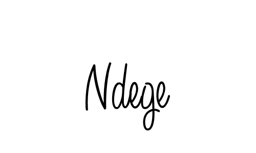 How to Draw Ndege signature style? Angelique-Rose-font-FFP is a latest design signature styles for name Ndege. Ndege signature style 5 images and pictures png