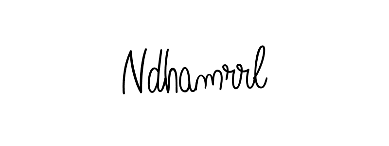 Once you've used our free online signature maker to create your best signature Angelique-Rose-font-FFP style, it's time to enjoy all of the benefits that Ndhamrrl name signing documents. Ndhamrrl signature style 5 images and pictures png