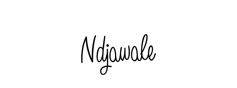 Create a beautiful signature design for name Ndjawale. With this signature (Angelique-Rose-font-FFP) fonts, you can make a handwritten signature for free. Ndjawale signature style 5 images and pictures png