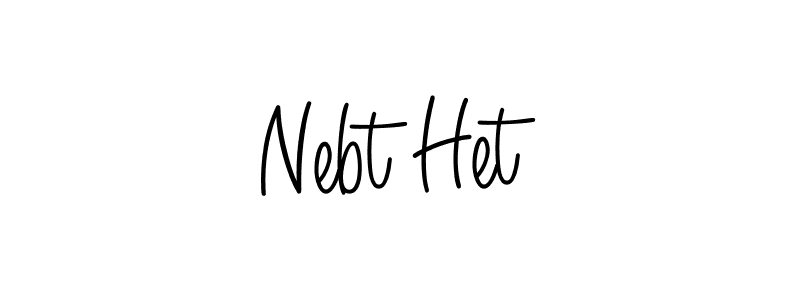 Here are the top 10 professional signature styles for the name Nebt Het. These are the best autograph styles you can use for your name. Nebt Het signature style 5 images and pictures png