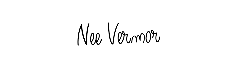 Also we have Nee Vermor name is the best signature style. Create professional handwritten signature collection using Angelique-Rose-font-FFP autograph style. Nee Vermor signature style 5 images and pictures png