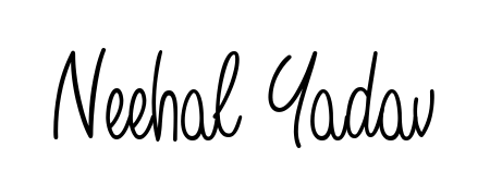 If you are searching for the best signature style for your name Neehal Yadav, here we have designed multiple signature styles using Angelique-Rose-font-FFP. Neehal Yadav signature style 5 images and pictures png