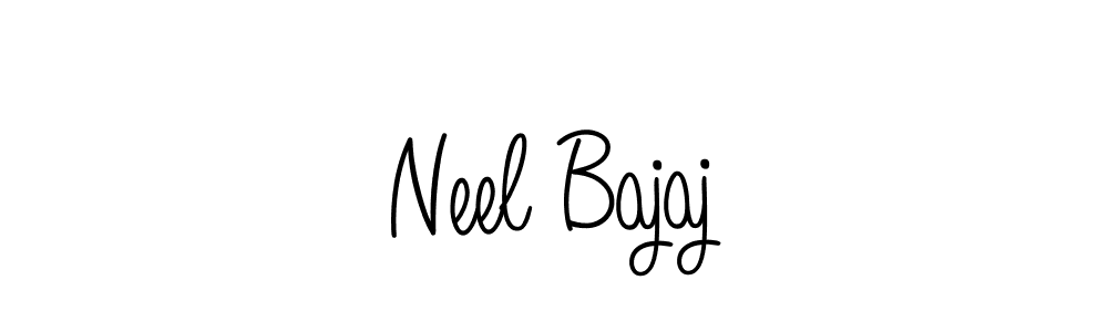 Create a beautiful signature design for name Neel Bajaj. With this signature (Angelique-Rose-font-FFP) fonts, you can make a handwritten signature for free. Neel Bajaj signature style 5 images and pictures png