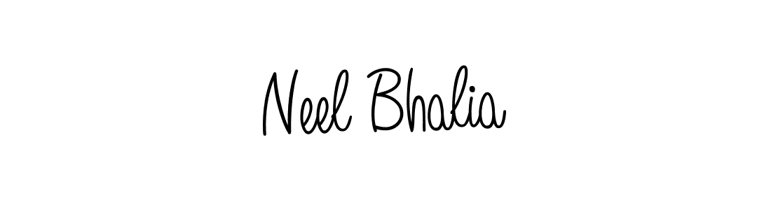 Best and Professional Signature Style for Neel Bhalia. Angelique-Rose-font-FFP Best Signature Style Collection. Neel Bhalia signature style 5 images and pictures png