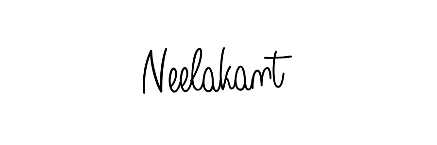 Make a beautiful signature design for name Neelakant. Use this online signature maker to create a handwritten signature for free. Neelakant signature style 5 images and pictures png