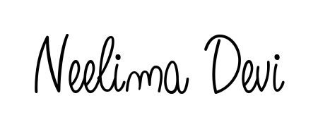 A dynamic signature style for Neelima Devi using Angelique-Rose-font-FFP script. Designed to look authentic, handwritten, and professional. Neelima Devi signature style 5 images and pictures png