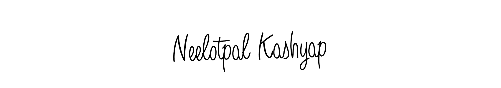 Make a short Neelotpal Kashyap signature style. Manage your documents anywhere anytime using Angelique-Rose-font-FFP. Create and add eSignatures, submit forms, share and send files easily. Neelotpal Kashyap signature style 5 images and pictures png