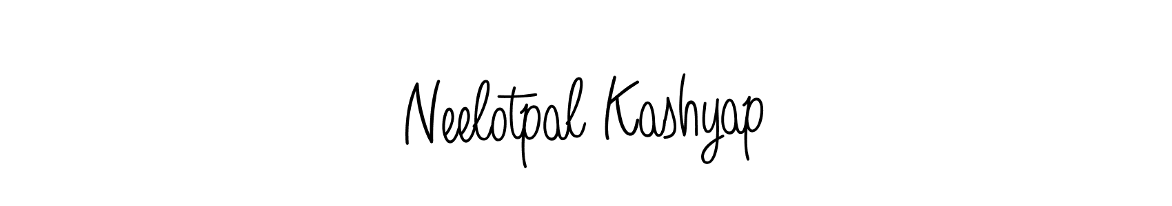 It looks lik you need a new signature style for name Neelotpal Kashyap. Design unique handwritten (Angelique-Rose-font-FFP) signature with our free signature maker in just a few clicks. Neelotpal Kashyap signature style 5 images and pictures png