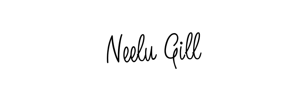 It looks lik you need a new signature style for name Neelu Gill. Design unique handwritten (Angelique-Rose-font-FFP) signature with our free signature maker in just a few clicks. Neelu Gill signature style 5 images and pictures png
