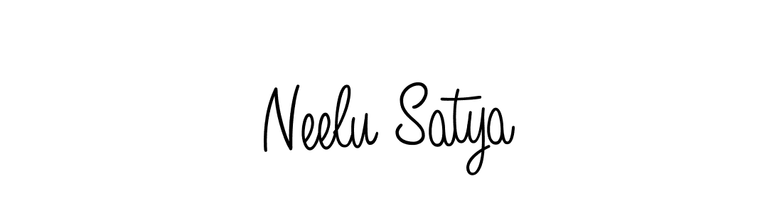 Also You can easily find your signature by using the search form. We will create Neelu Satya name handwritten signature images for you free of cost using Angelique-Rose-font-FFP sign style. Neelu Satya signature style 5 images and pictures png