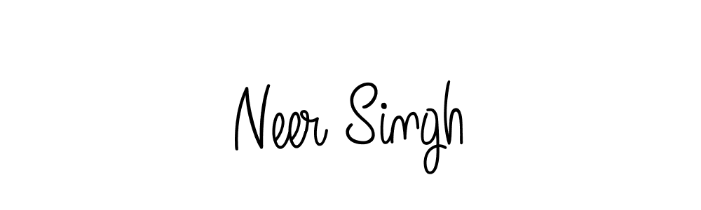 Also we have Neer Singh name is the best signature style. Create professional handwritten signature collection using Angelique-Rose-font-FFP autograph style. Neer Singh signature style 5 images and pictures png