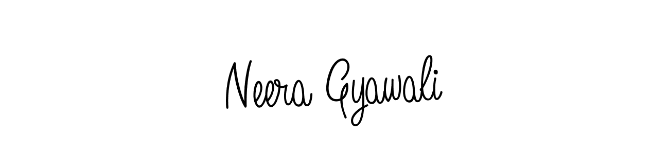 Create a beautiful signature design for name Neera Gyawali. With this signature (Angelique-Rose-font-FFP) fonts, you can make a handwritten signature for free. Neera Gyawali signature style 5 images and pictures png