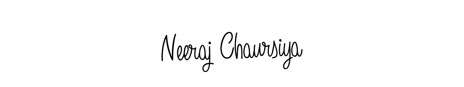 It looks lik you need a new signature style for name Neeraj Chaursiya. Design unique handwritten (Angelique-Rose-font-FFP) signature with our free signature maker in just a few clicks. Neeraj Chaursiya signature style 5 images and pictures png