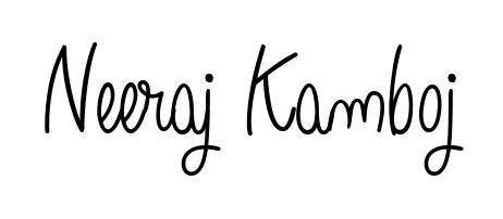 Create a beautiful signature design for name Neeraj Kamboj. With this signature (Angelique-Rose-font-FFP) fonts, you can make a handwritten signature for free. Neeraj Kamboj signature style 5 images and pictures png