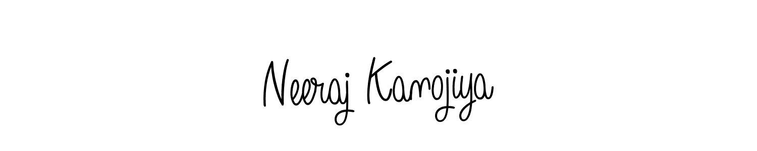 It looks lik you need a new signature style for name Neeraj Kanojiya. Design unique handwritten (Angelique-Rose-font-FFP) signature with our free signature maker in just a few clicks. Neeraj Kanojiya signature style 5 images and pictures png