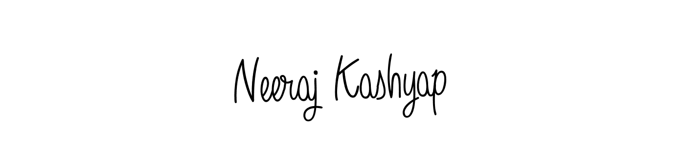 Make a short Neeraj Kashyap signature style. Manage your documents anywhere anytime using Angelique-Rose-font-FFP. Create and add eSignatures, submit forms, share and send files easily. Neeraj Kashyap signature style 5 images and pictures png