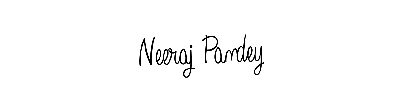 Design your own signature with our free online signature maker. With this signature software, you can create a handwritten (Angelique-Rose-font-FFP) signature for name Neeraj Pandey. Neeraj Pandey signature style 5 images and pictures png