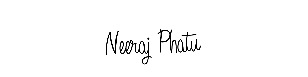 You can use this online signature creator to create a handwritten signature for the name Neeraj Phatu. This is the best online autograph maker. Neeraj Phatu signature style 5 images and pictures png