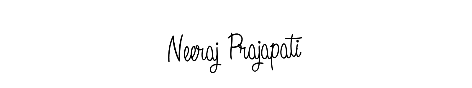 Angelique-Rose-font-FFP is a professional signature style that is perfect for those who want to add a touch of class to their signature. It is also a great choice for those who want to make their signature more unique. Get Neeraj Prajapati name to fancy signature for free. Neeraj Prajapati signature style 5 images and pictures png
