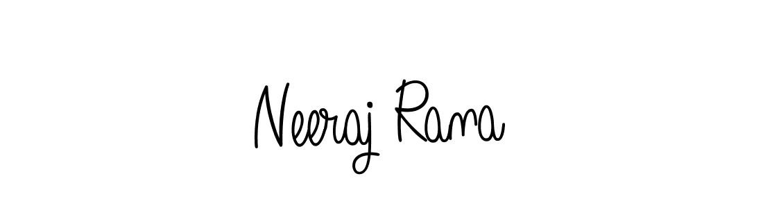 How to make Neeraj Rana signature? Angelique-Rose-font-FFP is a professional autograph style. Create handwritten signature for Neeraj Rana name. Neeraj Rana signature style 5 images and pictures png