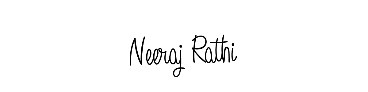 Best and Professional Signature Style for Neeraj Rathi. Angelique-Rose-font-FFP Best Signature Style Collection. Neeraj Rathi signature style 5 images and pictures png