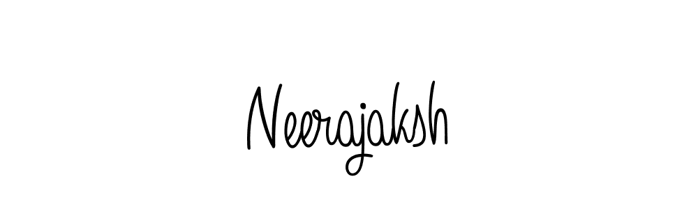 The best way (Angelique-Rose-font-FFP) to make a short signature is to pick only two or three words in your name. The name Neerajaksh include a total of six letters. For converting this name. Neerajaksh signature style 5 images and pictures png