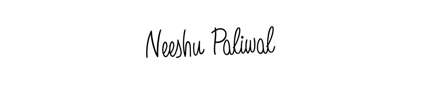 if you are searching for the best signature style for your name Neeshu Paliwal. so please give up your signature search. here we have designed multiple signature styles  using Angelique-Rose-font-FFP. Neeshu Paliwal signature style 5 images and pictures png