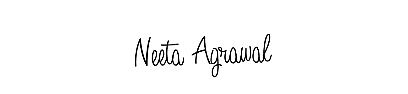 Also we have Neeta Agrawal name is the best signature style. Create professional handwritten signature collection using Angelique-Rose-font-FFP autograph style. Neeta Agrawal signature style 5 images and pictures png