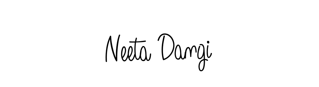 It looks lik you need a new signature style for name Neeta Dangi. Design unique handwritten (Angelique-Rose-font-FFP) signature with our free signature maker in just a few clicks. Neeta Dangi signature style 5 images and pictures png