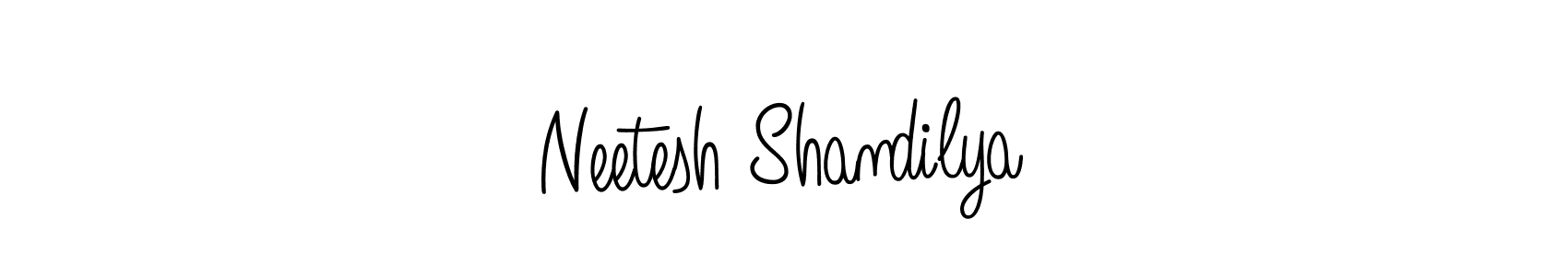 Once you've used our free online signature maker to create your best signature Angelique-Rose-font-FFP style, it's time to enjoy all of the benefits that Neetesh Shandilya name signing documents. Neetesh Shandilya signature style 5 images and pictures png