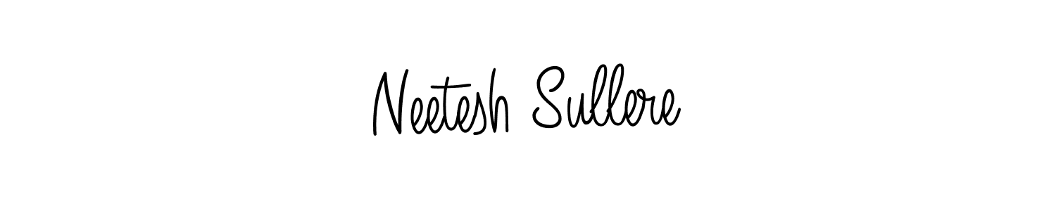 Similarly Angelique-Rose-font-FFP is the best handwritten signature design. Signature creator online .You can use it as an online autograph creator for name Neetesh Sullere. Neetesh Sullere signature style 5 images and pictures png