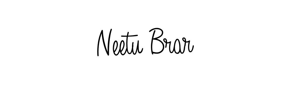 Once you've used our free online signature maker to create your best signature Angelique-Rose-font-FFP style, it's time to enjoy all of the benefits that Neetu Brar name signing documents. Neetu Brar signature style 5 images and pictures png