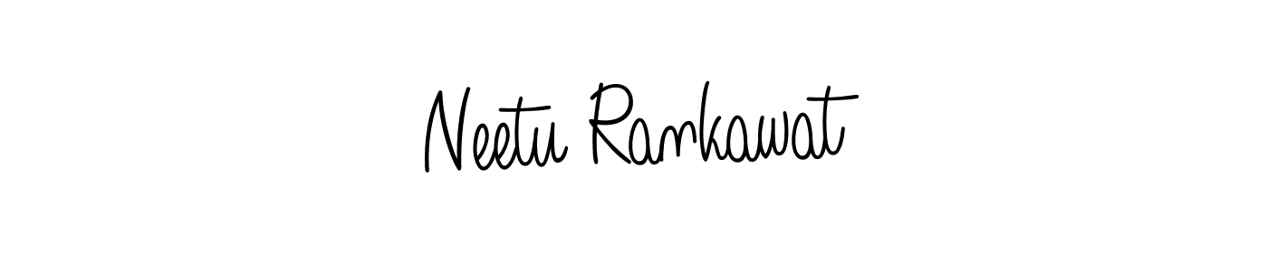 Best and Professional Signature Style for Neetu Rankawat. Angelique-Rose-font-FFP Best Signature Style Collection. Neetu Rankawat signature style 5 images and pictures png