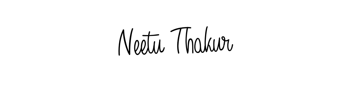 Make a beautiful signature design for name Neetu Thakur. Use this online signature maker to create a handwritten signature for free. Neetu Thakur signature style 5 images and pictures png