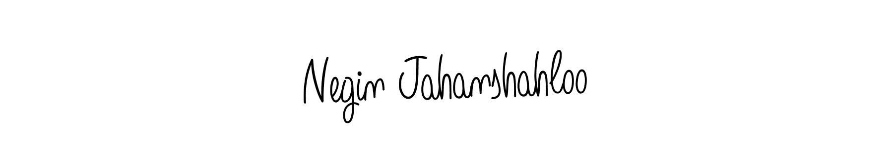 Make a beautiful signature design for name Negin Jahanshahloo. Use this online signature maker to create a handwritten signature for free. Negin Jahanshahloo signature style 5 images and pictures png