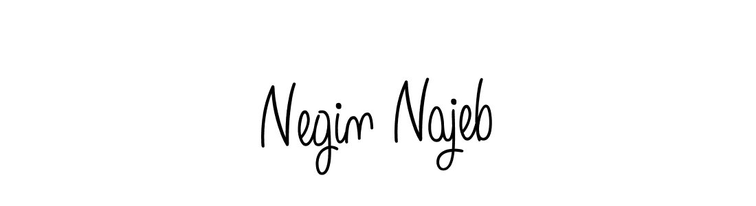 Similarly Angelique-Rose-font-FFP is the best handwritten signature design. Signature creator online .You can use it as an online autograph creator for name Negin Najeb. Negin Najeb signature style 5 images and pictures png