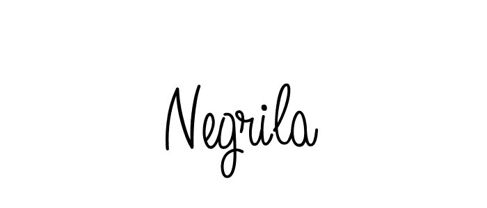 The best way (Angelique-Rose-font-FFP) to make a short signature is to pick only two or three words in your name. The name Negrila include a total of six letters. For converting this name. Negrila signature style 5 images and pictures png