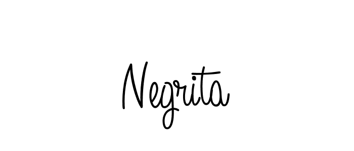 Create a beautiful signature design for name Negrita. With this signature (Angelique-Rose-font-FFP) fonts, you can make a handwritten signature for free. Negrita signature style 5 images and pictures png