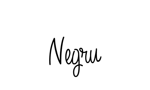 How to make Negru signature? Angelique-Rose-font-FFP is a professional autograph style. Create handwritten signature for Negru name. Negru signature style 5 images and pictures png