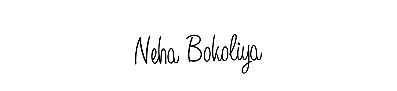 This is the best signature style for the Neha Bokoliya name. Also you like these signature font (Angelique-Rose-font-FFP). Mix name signature. Neha Bokoliya signature style 5 images and pictures png