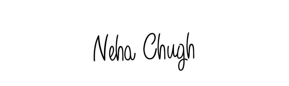 if you are searching for the best signature style for your name Neha Chugh. so please give up your signature search. here we have designed multiple signature styles  using Angelique-Rose-font-FFP. Neha Chugh signature style 5 images and pictures png