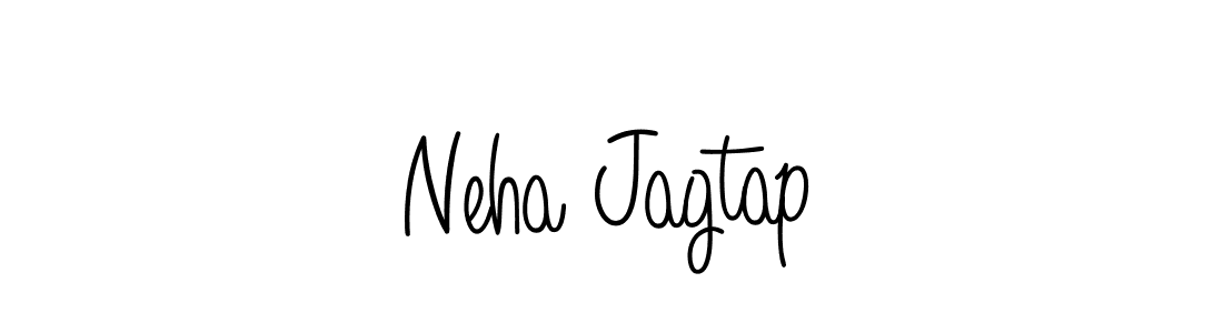 Make a beautiful signature design for name Neha Jagtap. With this signature (Angelique-Rose-font-FFP) style, you can create a handwritten signature for free. Neha Jagtap signature style 5 images and pictures png