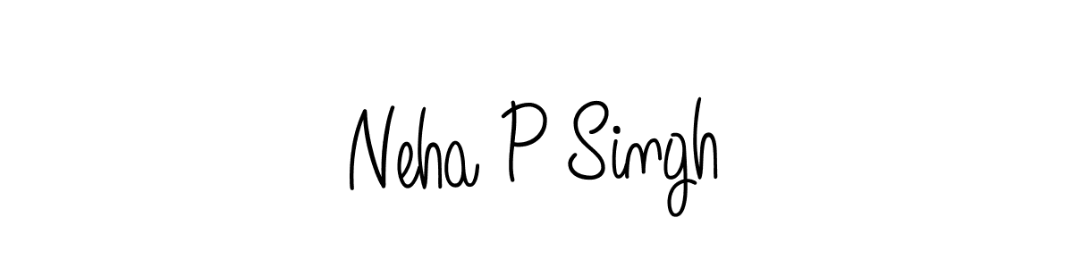 It looks lik you need a new signature style for name Neha P Singh. Design unique handwritten (Angelique-Rose-font-FFP) signature with our free signature maker in just a few clicks. Neha P Singh signature style 5 images and pictures png