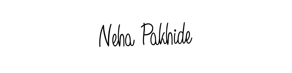 if you are searching for the best signature style for your name Neha Pakhide. so please give up your signature search. here we have designed multiple signature styles  using Angelique-Rose-font-FFP. Neha Pakhide signature style 5 images and pictures png