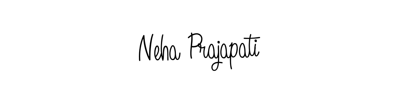 How to Draw Neha Prajapati signature style? Angelique-Rose-font-FFP is a latest design signature styles for name Neha Prajapati. Neha Prajapati signature style 5 images and pictures png